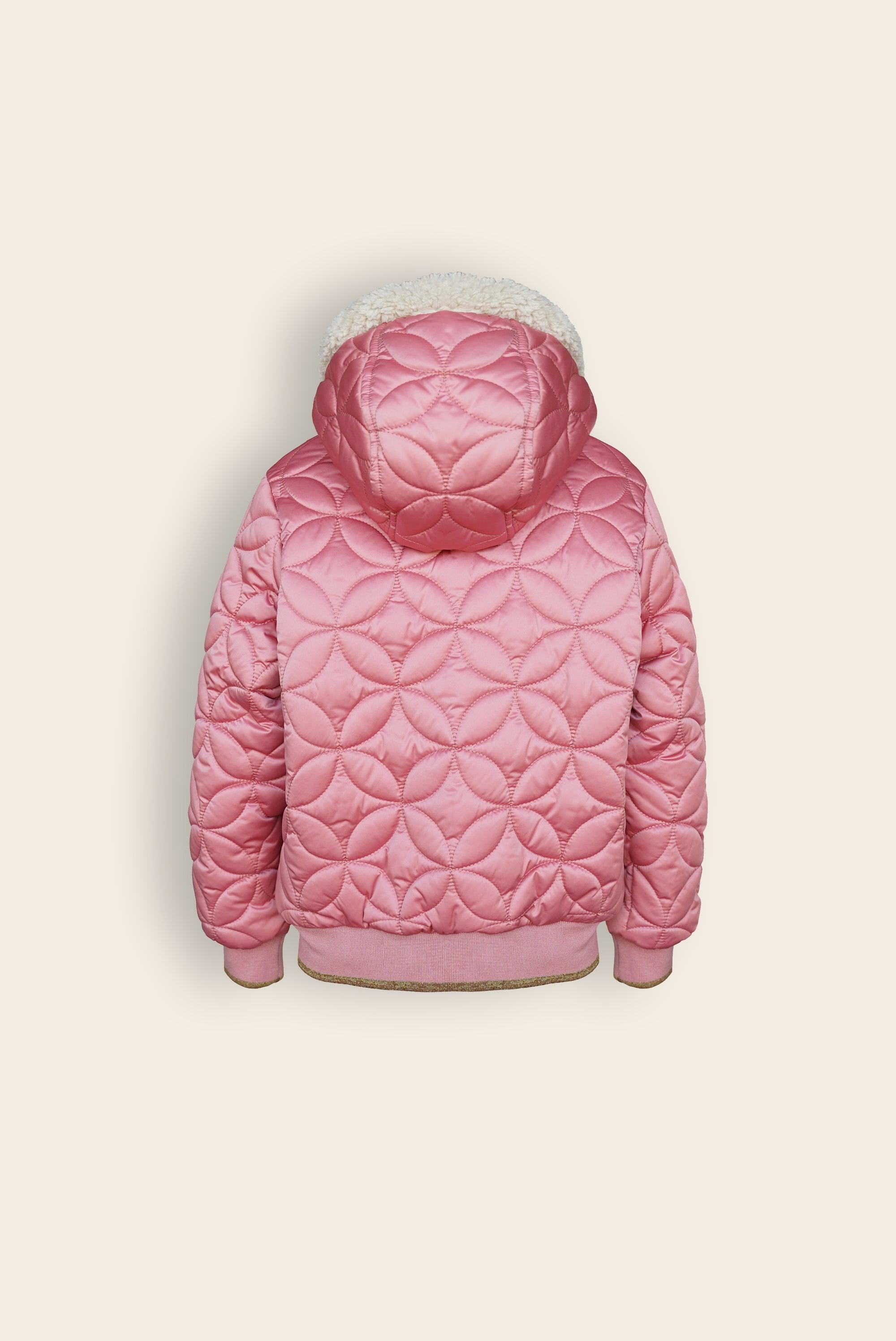 Bestie Gestepte Winterjas - NoNo Kidswear