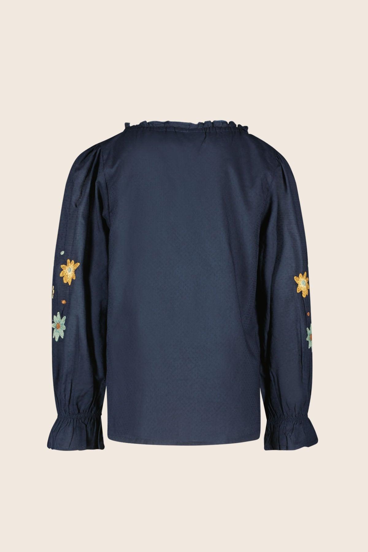 LikeFLO Blouse Carmen Navy - LikeFlo