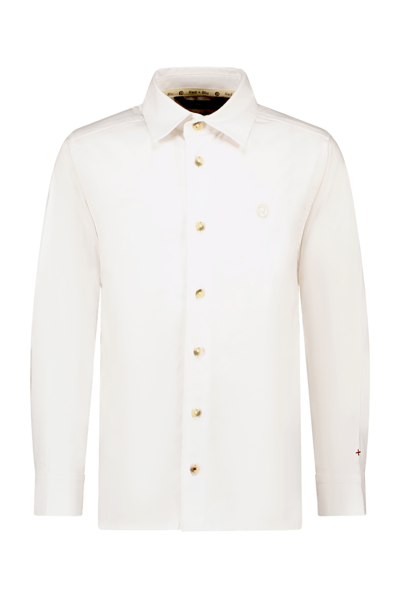 Boris overhemd wit -Blouses - Red+Blu