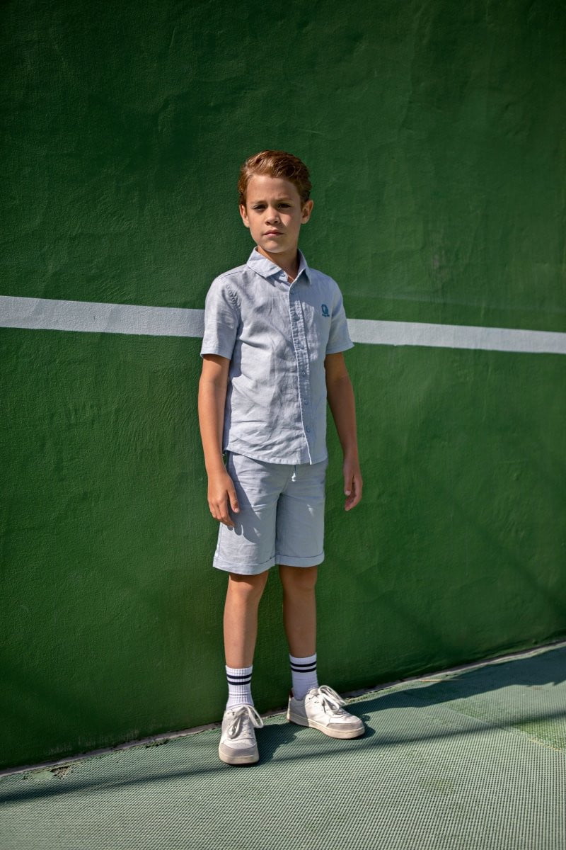 DEUCE GARÇON linen short - Le Chic Fashion