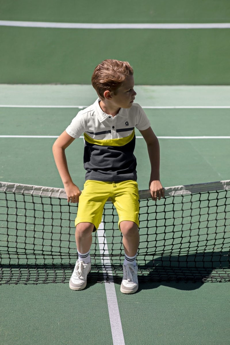 DEXTRO GARÇON plain sweat short - Le Chic Fashion