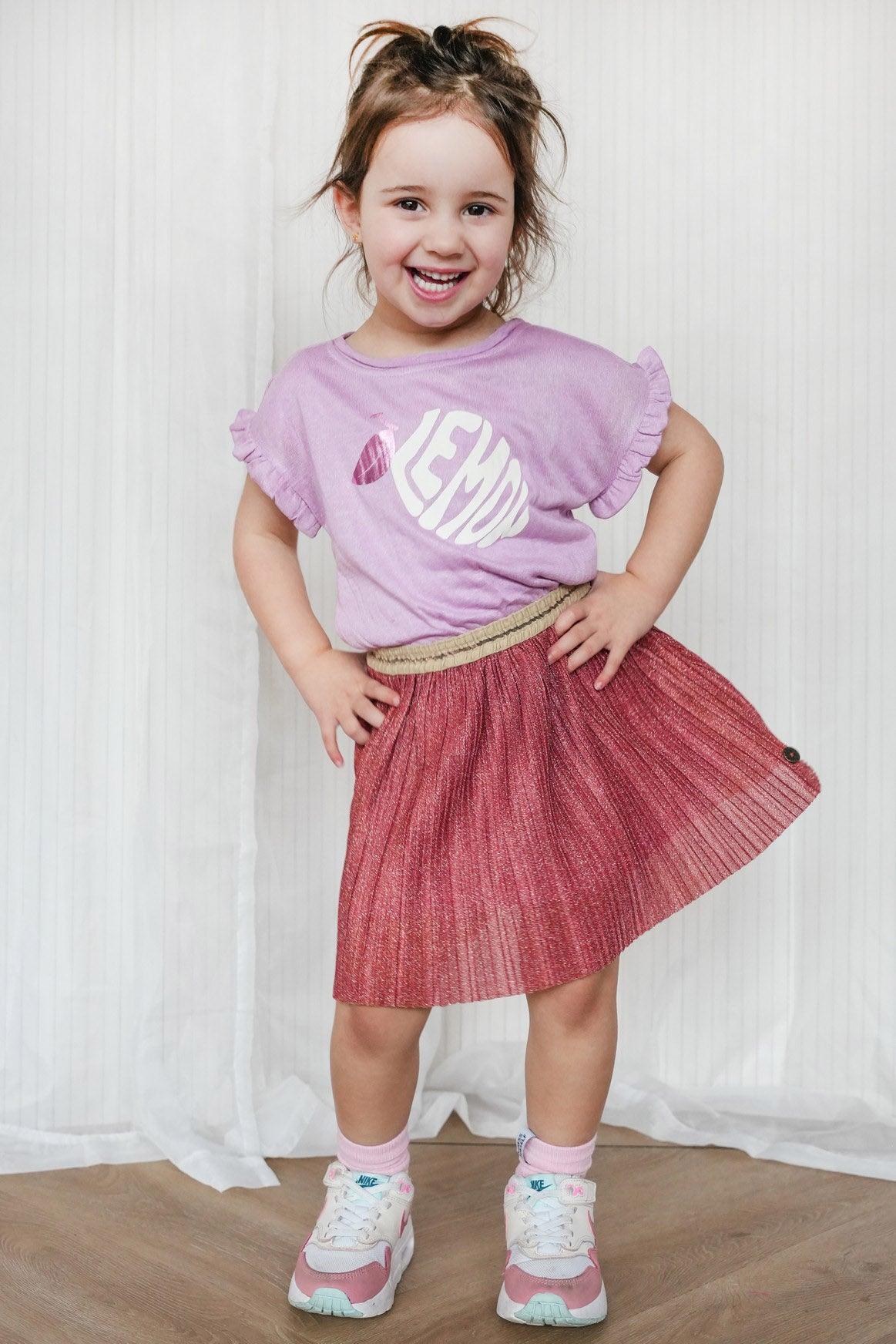 LikeFLO Dress Tess Lilac Glitter - LikeFlo