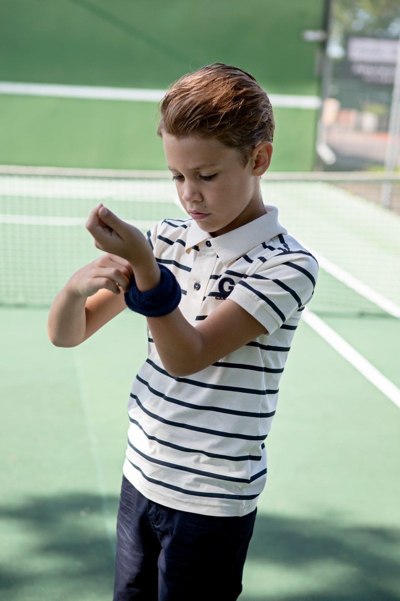 GARÇON baby striped polo - Le Chic Fashion