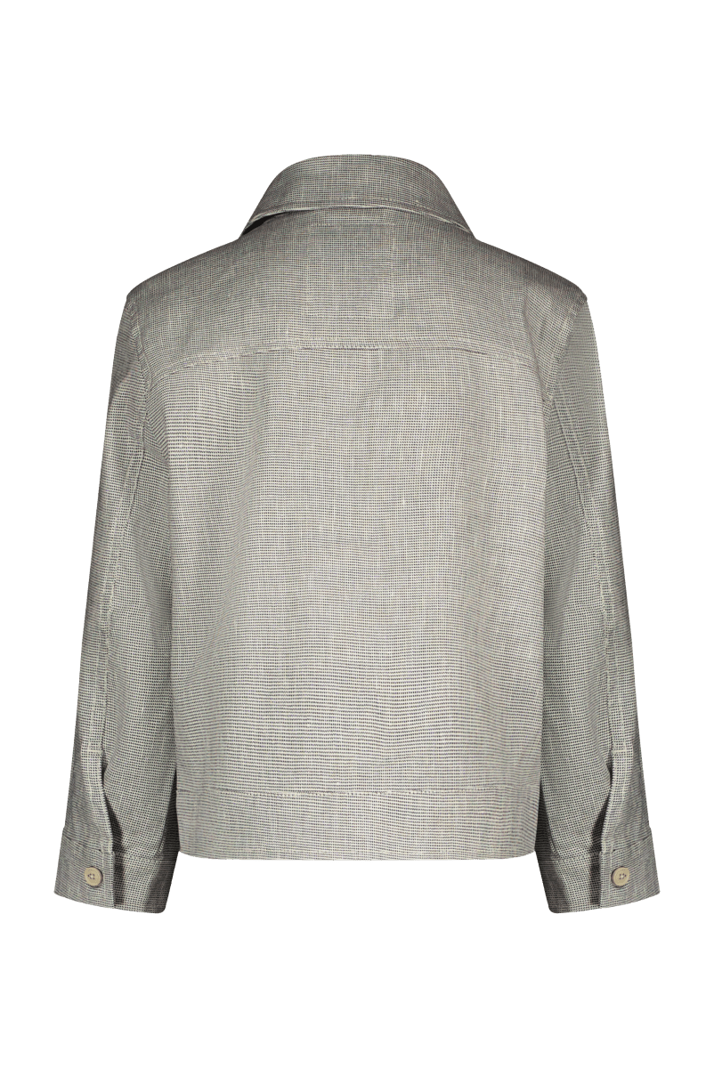 Job jacket gemeleerd navy -Jackets - Red+Blu