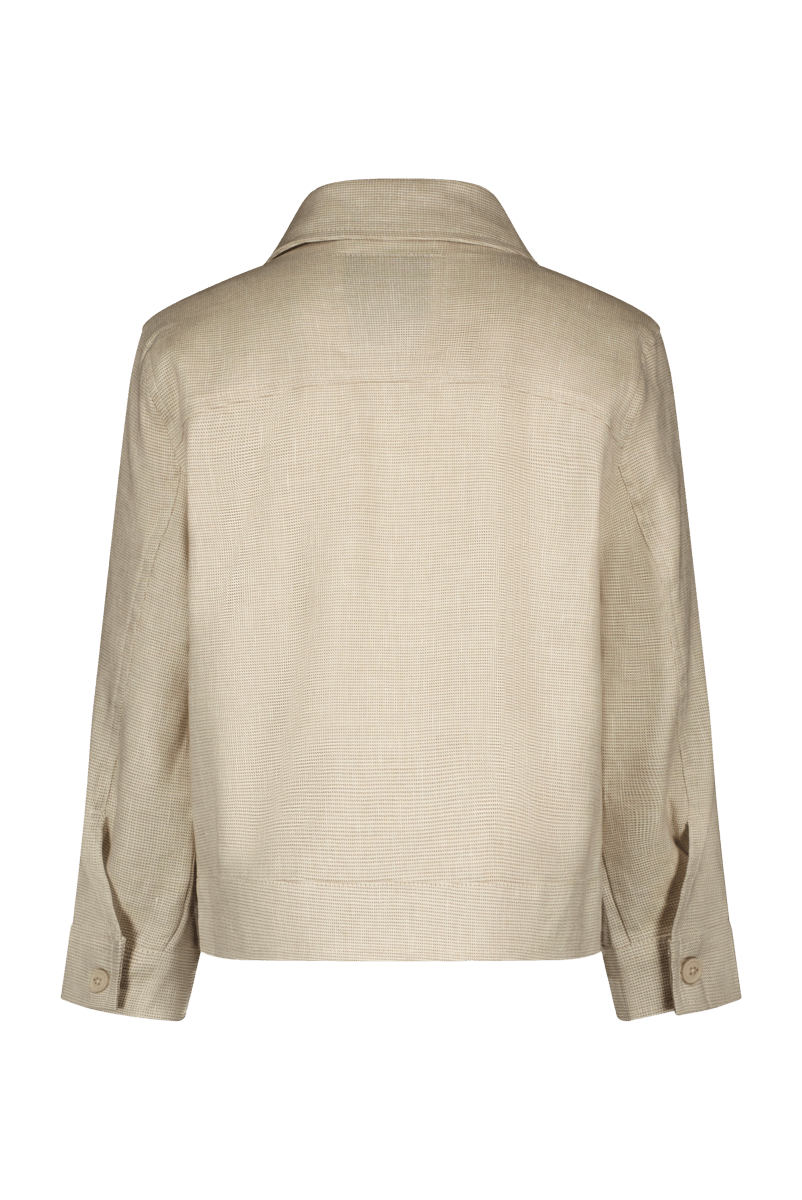 Job jacket gemeleerd zand -Jackets - Red+Blu