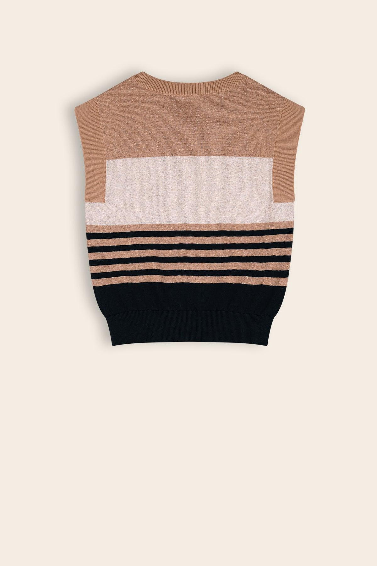 Kency Gebreide Spencer Navy - NoNo Kidswear