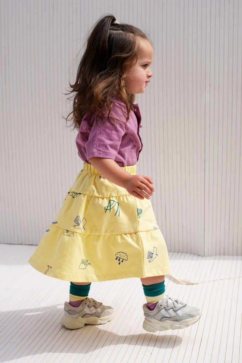 Kiki The New Chapter skirt yellow - The New Chapter Store