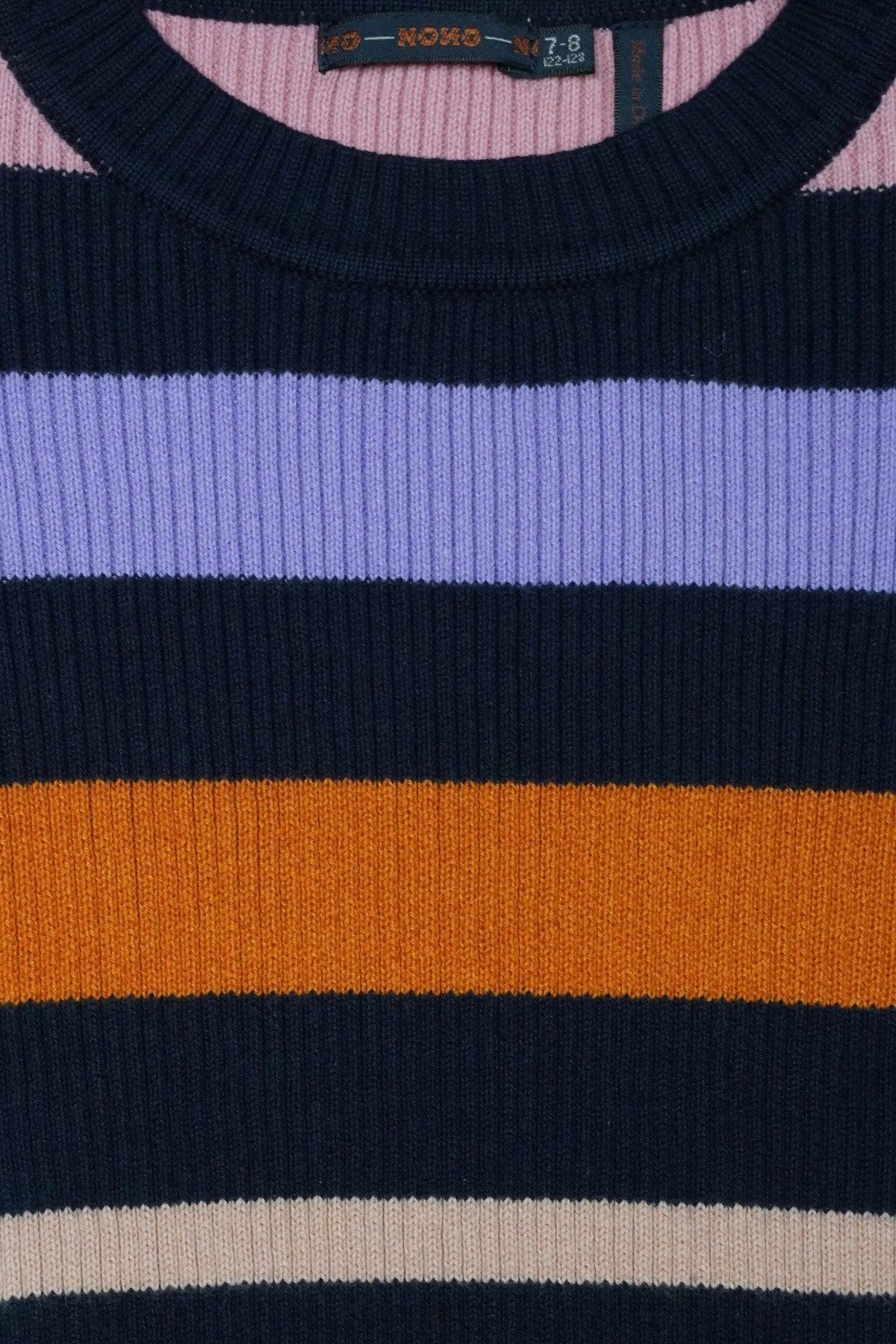 Kulias Gebreide Gestreepte Trui - NoNo Kidswear