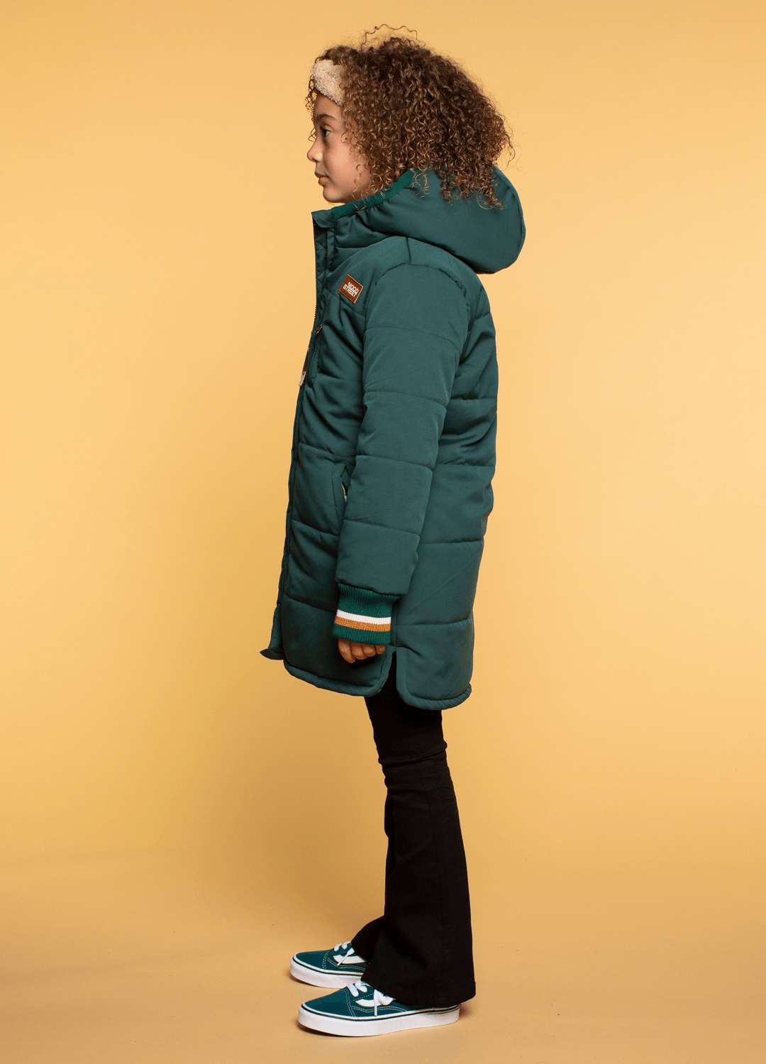 Lange Gewatteerde Jas - M307-5211-171-98