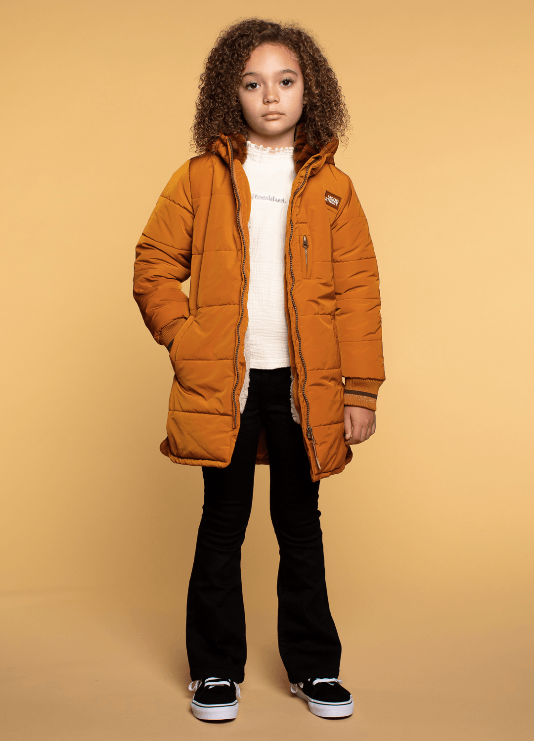 Lange Gewatteerde Jas - M307-5211-171-98