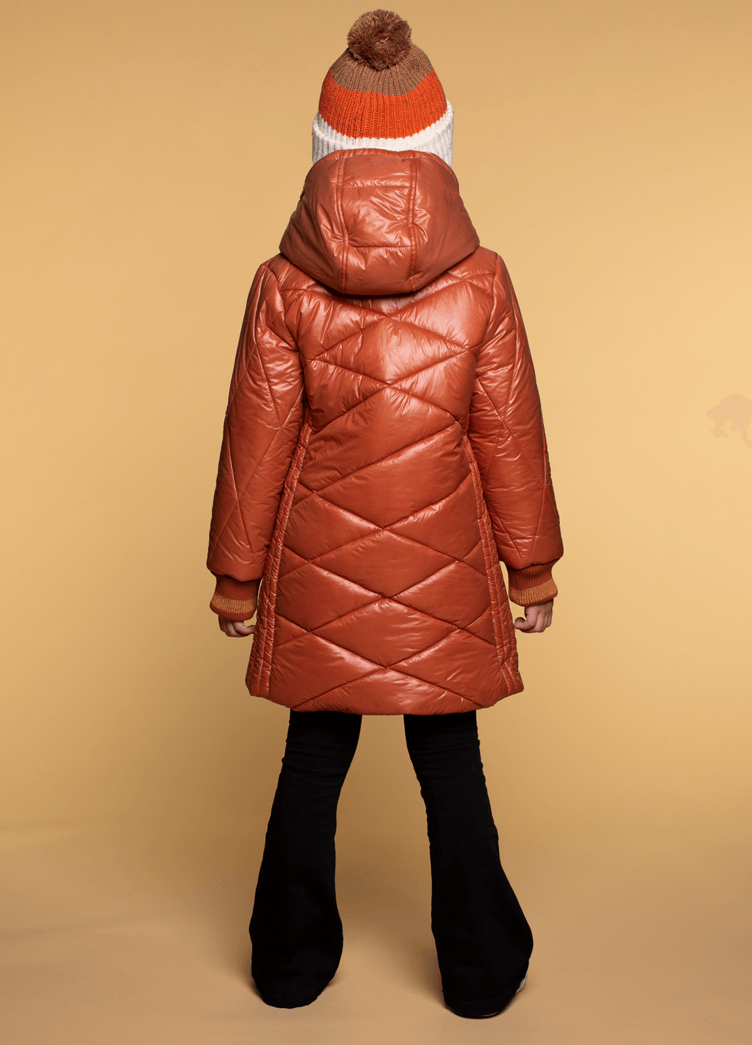 Lange puffer jas - M307-5215-460-98