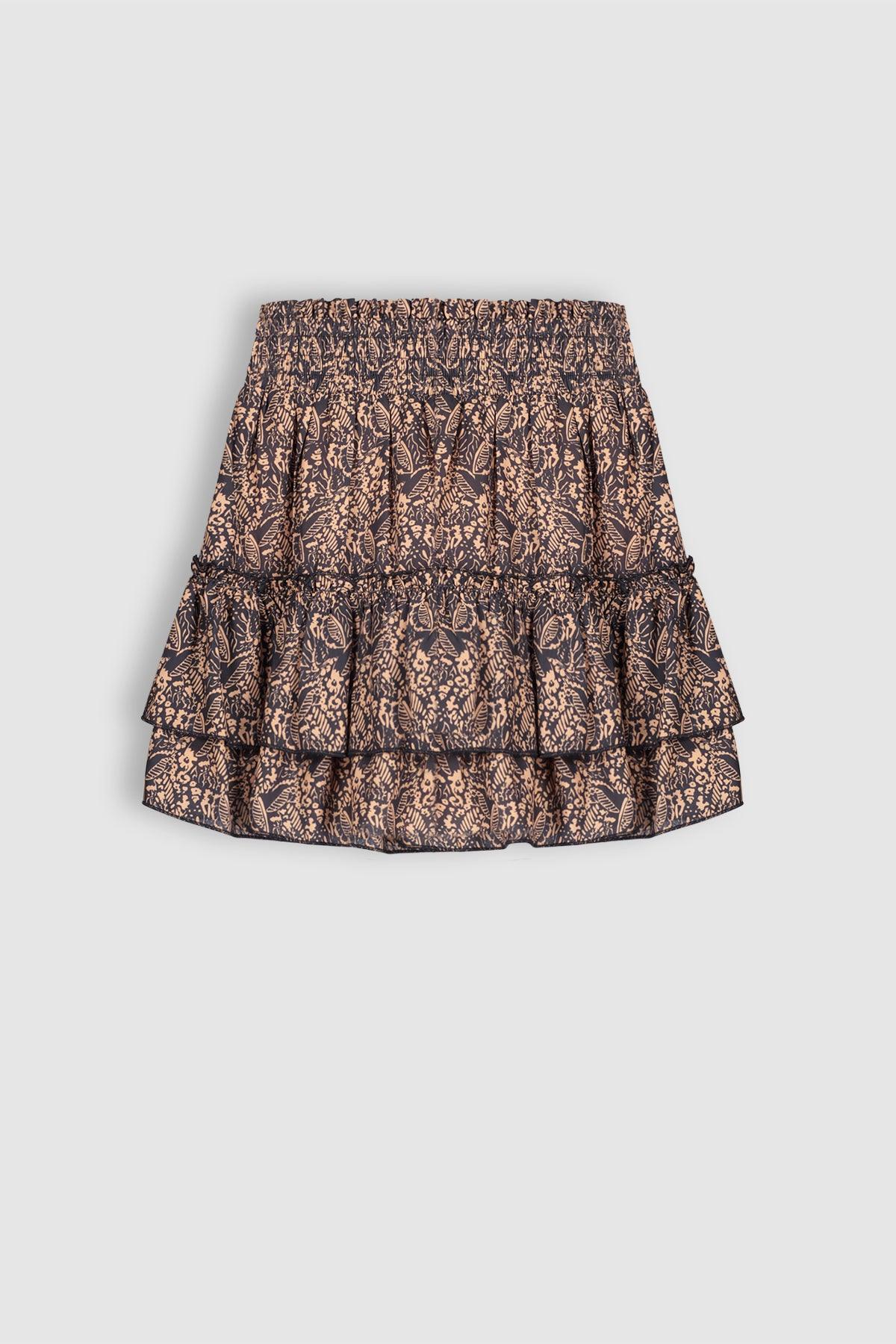 Najak Geprinte Korte Rok - NoNo Kidswear