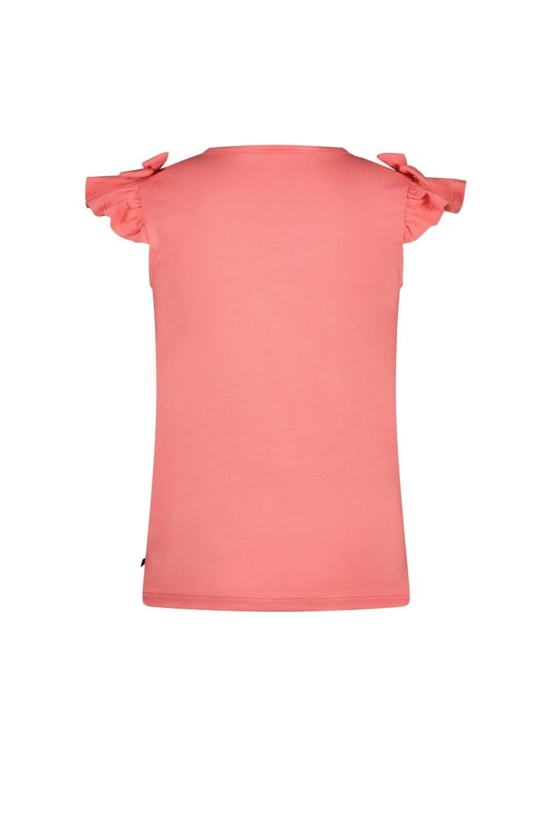 NEM shoulderbow & logo T-shirt - Le Chic Fashion