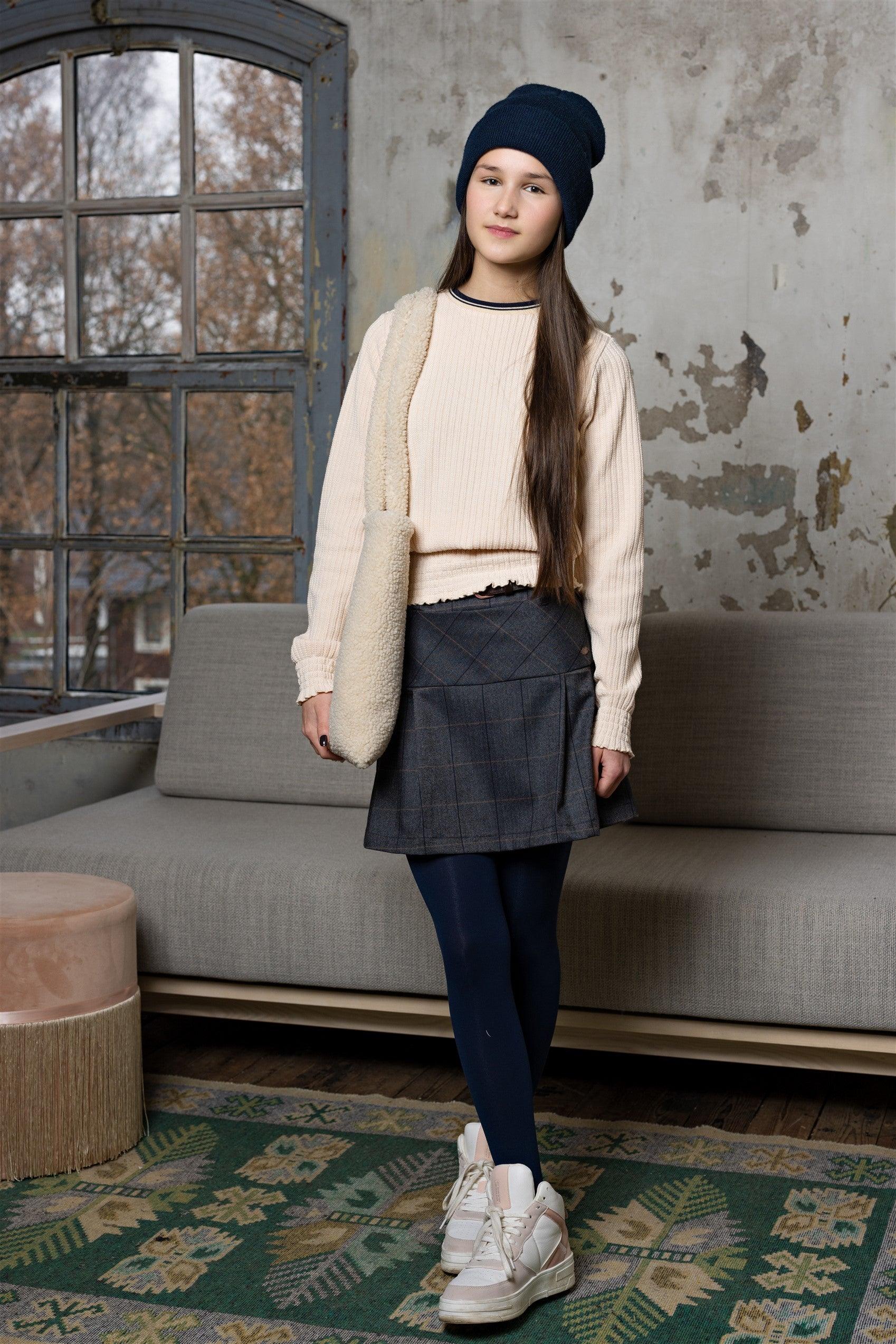 Nimmy Geruite Rok - NoNo Kidswear