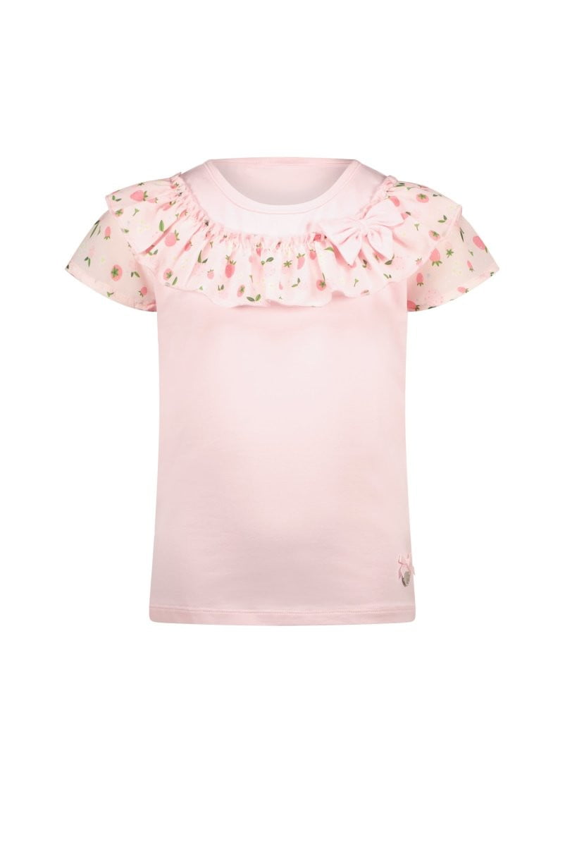 NOMSALA lace ruffle T-shirt - Le Chic Fashion