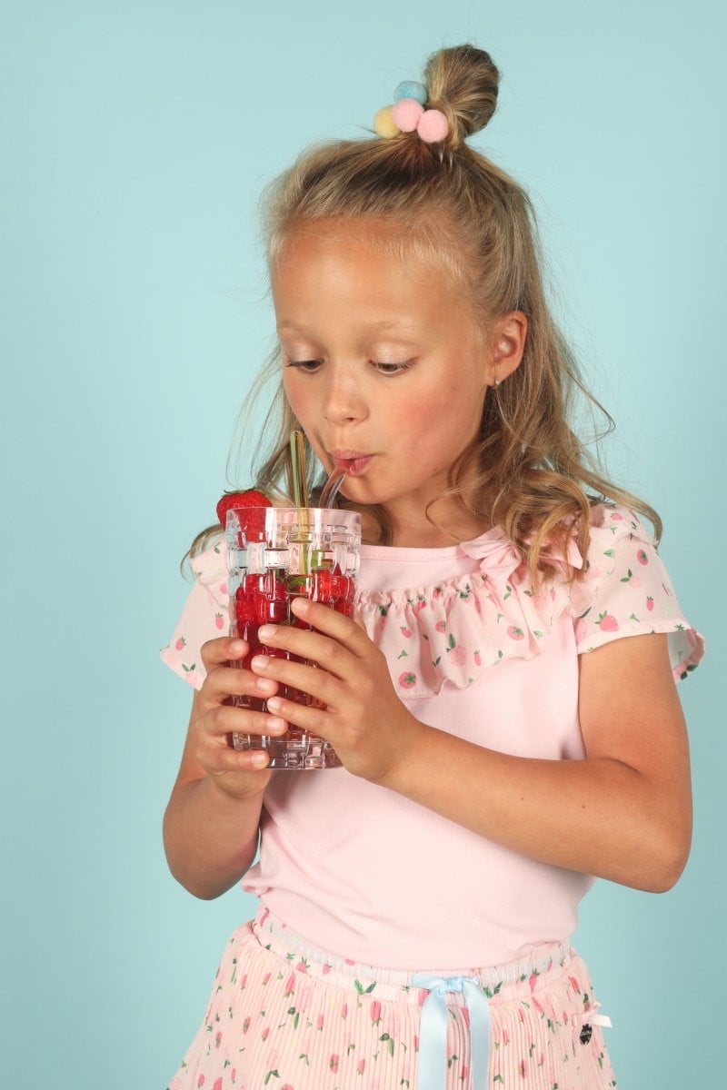 NOMSALA lace ruffle T-shirt - Le Chic Fashion