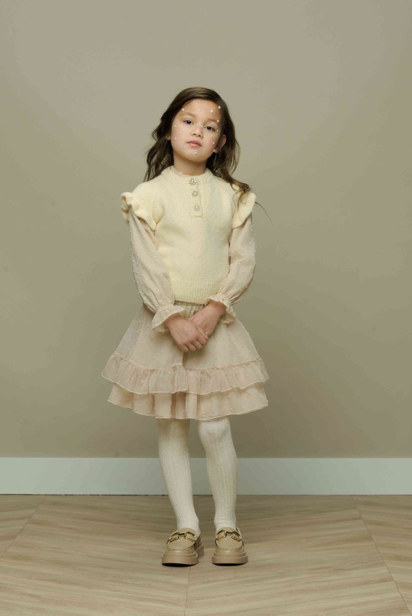 OLGA knitted fancy spencer - Le Chic Fashion