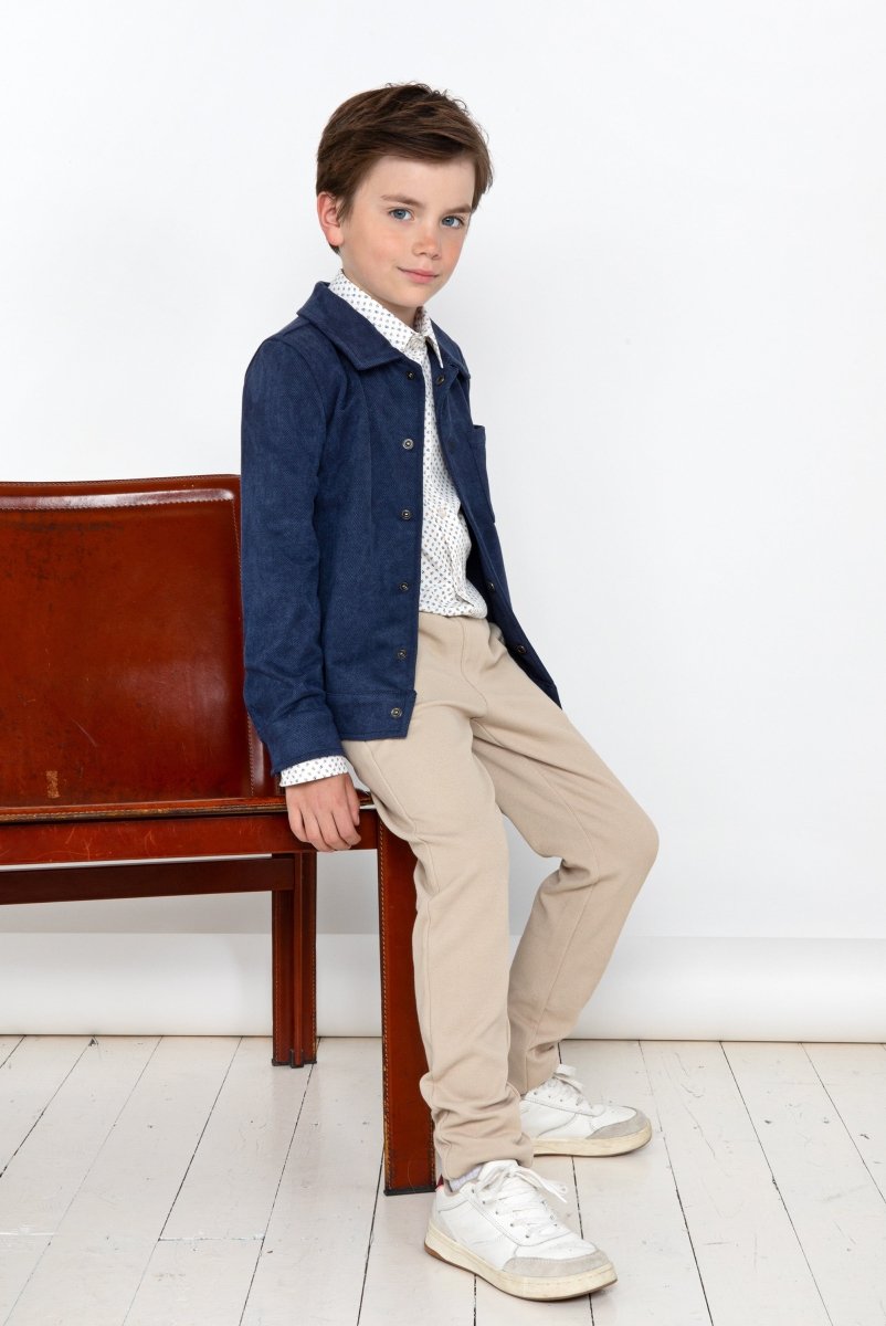 OSTRIX sweat twill-look jacket Spring/Summer '24 - Le Chic Fashion