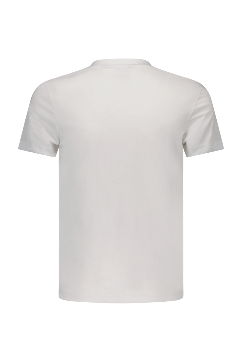 Pijke boys V-hals shirt wit -T-Shirt - Red+Blu