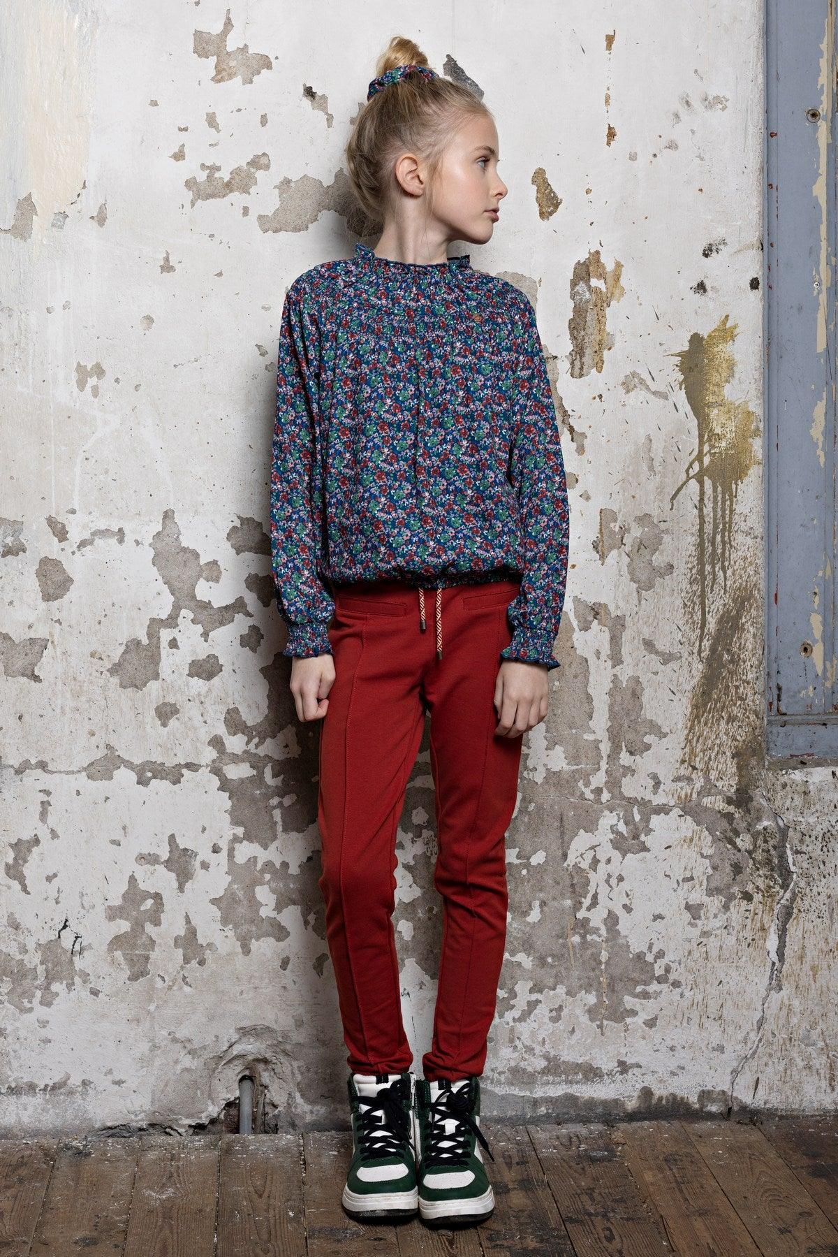 Tanily Gebloemde Blouse - NoNo Kidswear