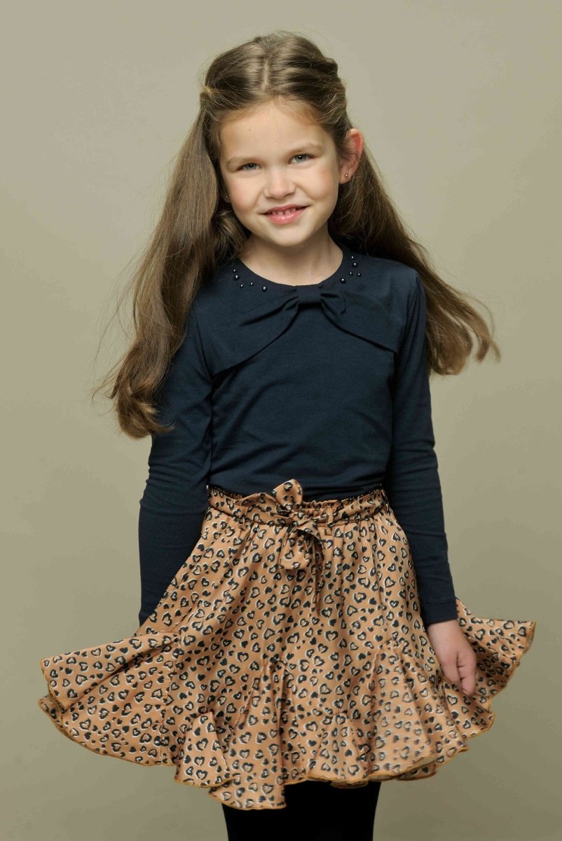 TECLA fancy leopard skirt - Le Chic Fashion