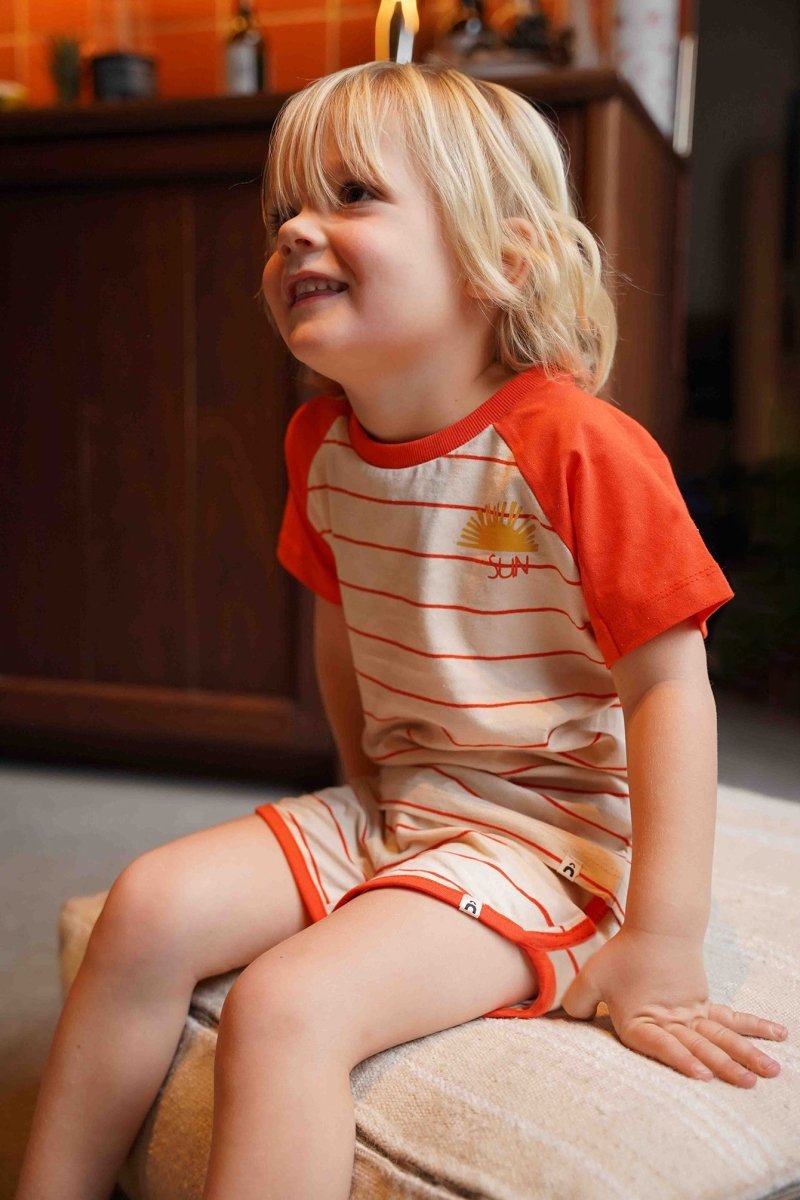 Ted shorts red stripe - The New Chapter Store