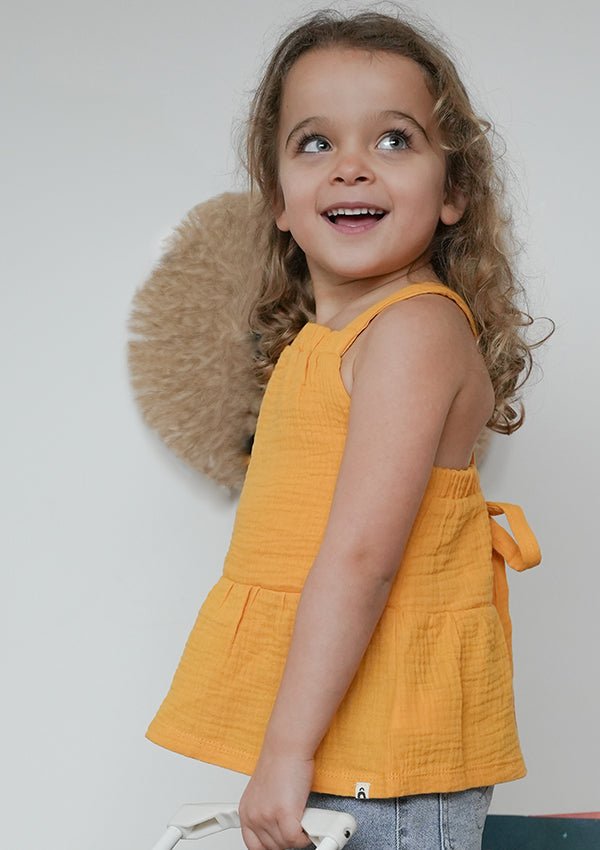 Teddy blouse yellow - The New Chapter Store