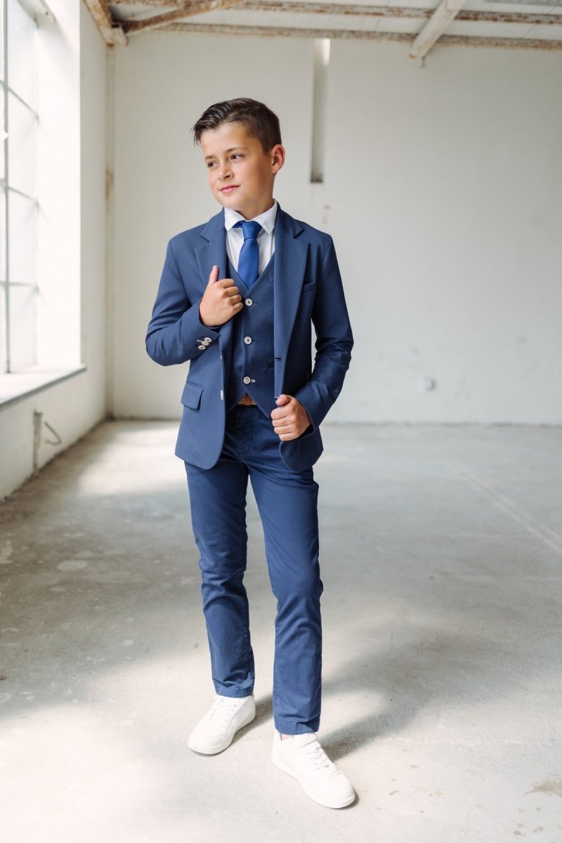 Thomas chino blauw -Broeken - Red+Blu