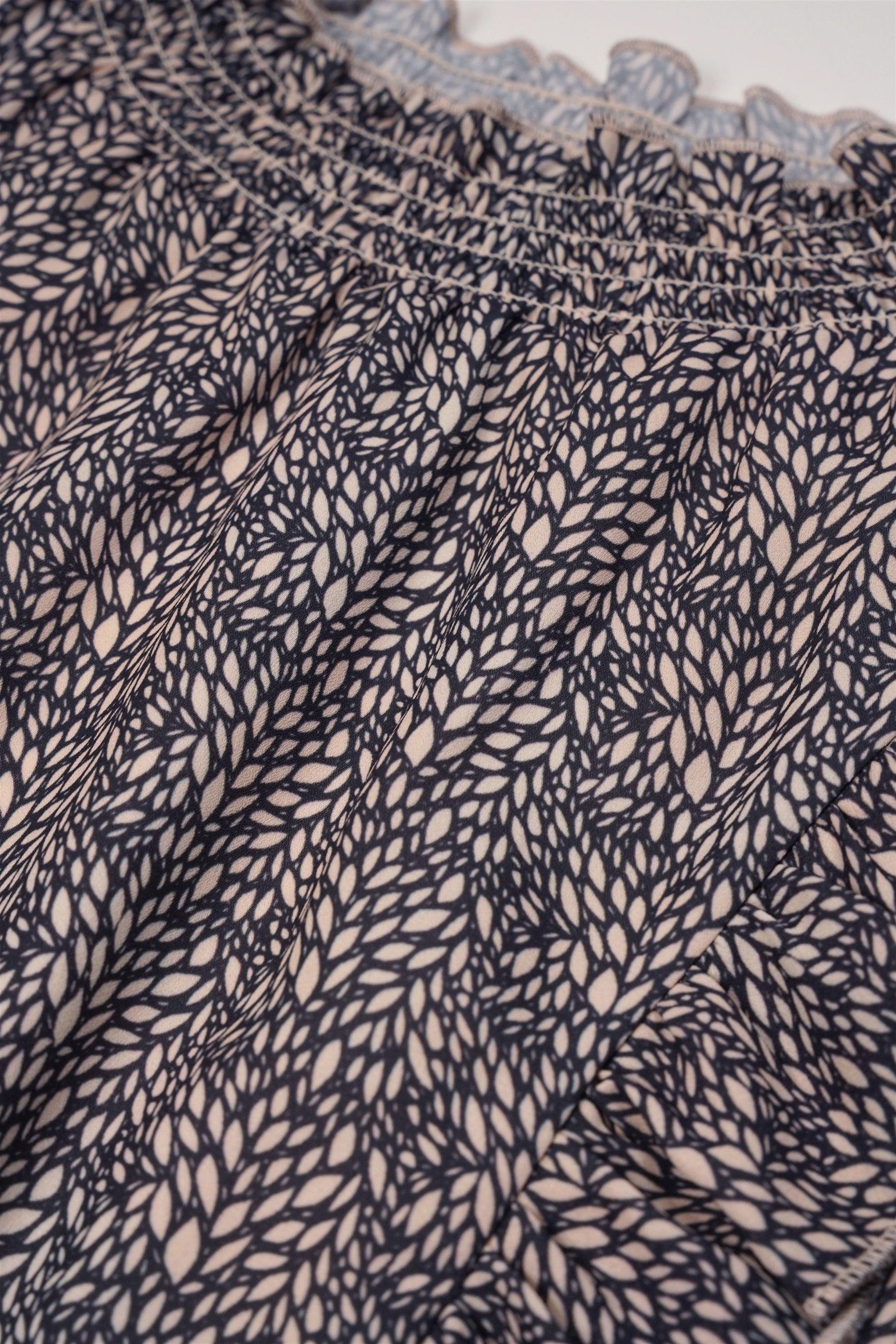 Tommy Summer Geprinte Blouse Navy Blazer - NoNo Kidswear