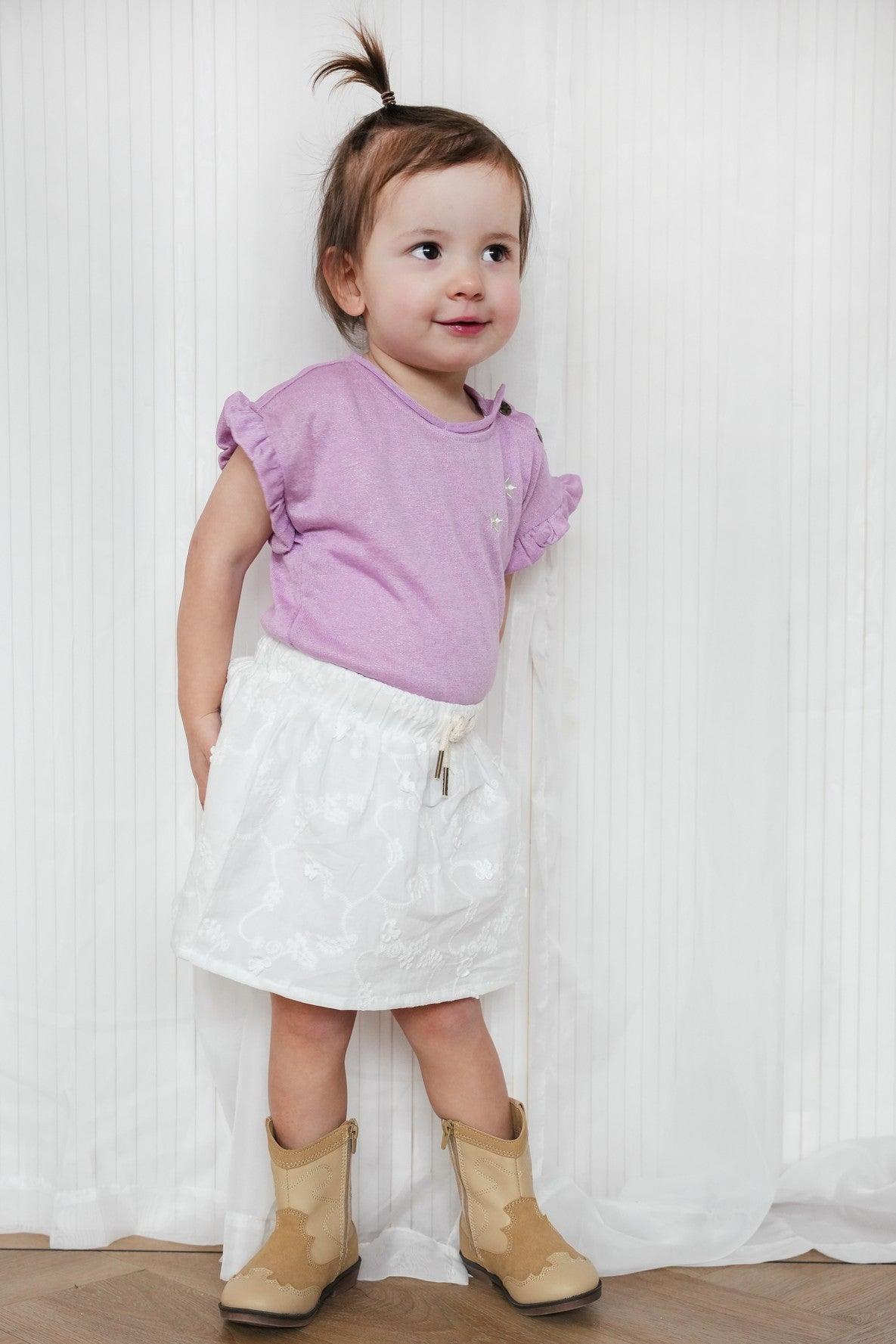 LikeFLO Top Gemma Metallic Lilac - LikeFlo