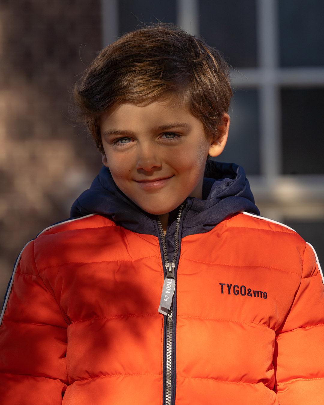Winterjas Jos Donker Oranje - TYGO&vito