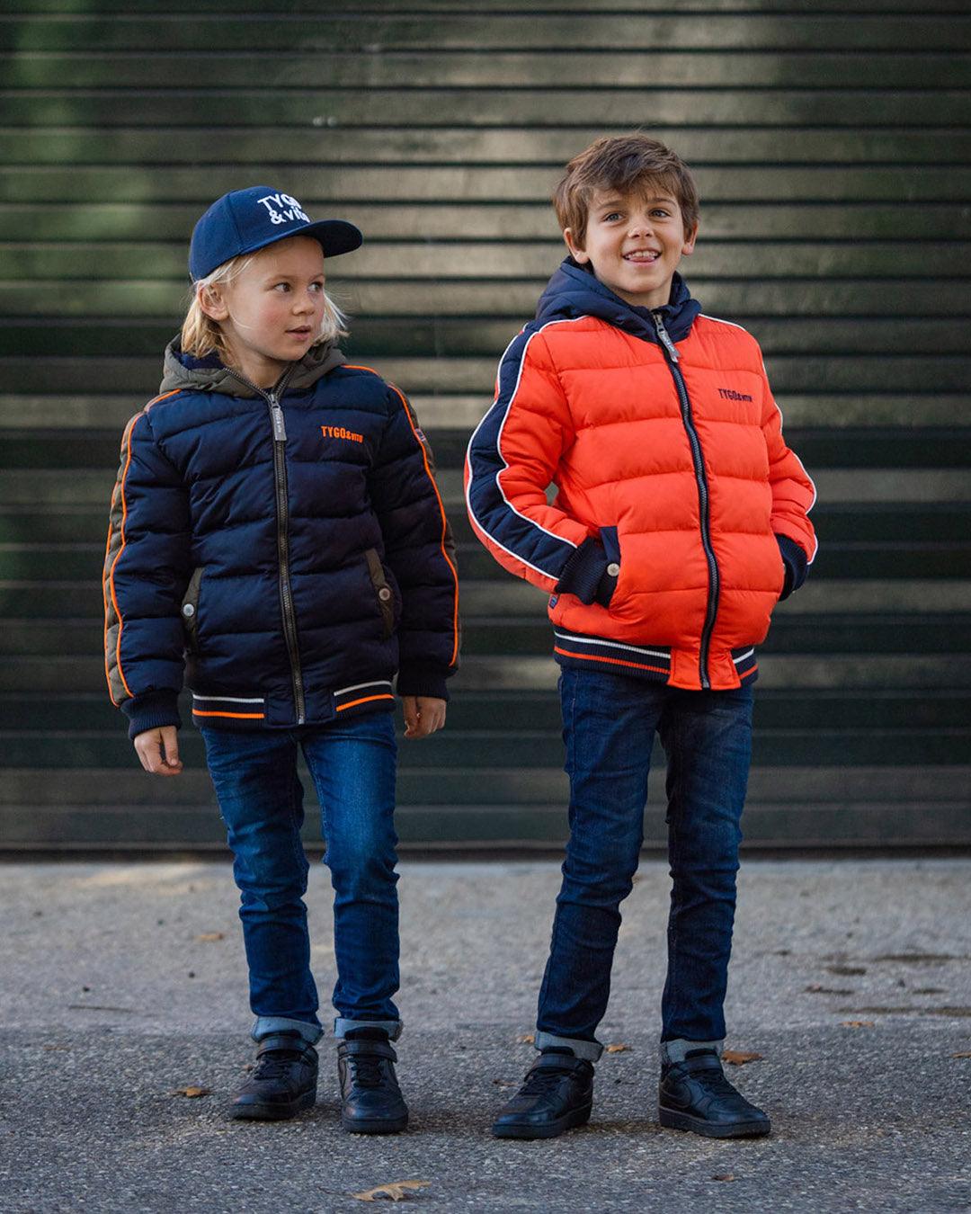 Winterjas Jos Donker Oranje - TYGO&vito